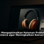 Halaman produk e-commerce yang dioptimalkan dengan desain modern dan user friendly
