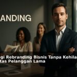 Proses rebranding bisnis dengan mempertahankan pelanggan lama