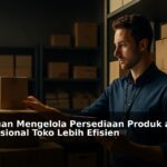 Manajemen persediaan produk toko dengan sistem efisien
